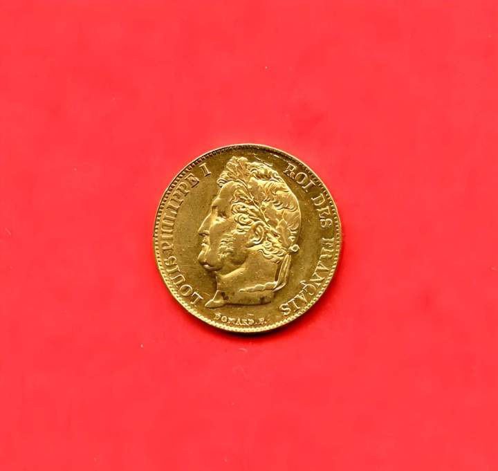 Pièce de 20 francs Louis-Philippe 1er Caen